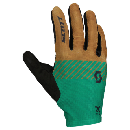 SCOTT RC Team cykelhandsker Bread Brown/Amazon Green