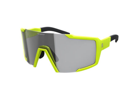 SCOTT Shield Cykelbriller Light Sensitive Gul