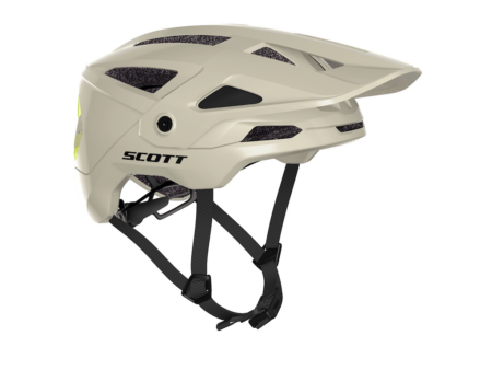 SCOTT Stego Plus - Cykelhjelm - Beige/Gul - Str. M