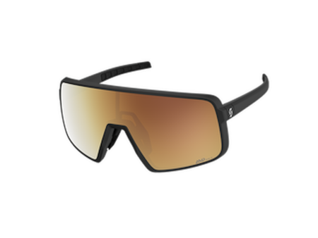 SCOTT Torica LS - Cykelbriller - Sort/AMP LS Gold Chrome