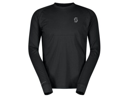 SCOTT Trail Storm Warm Light Tee LS - Cykeltrøje - Herre - Sort - XXL
