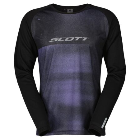 SCOTT Trail Tuned langærmet cykeltrøje swish purple/black herre