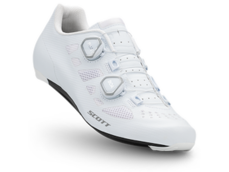 SCOTT Vertec Boa road cykelsko hvid herre