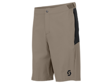 SCOTT Vertic LT cykelshorts med inlägg beige/svart herr