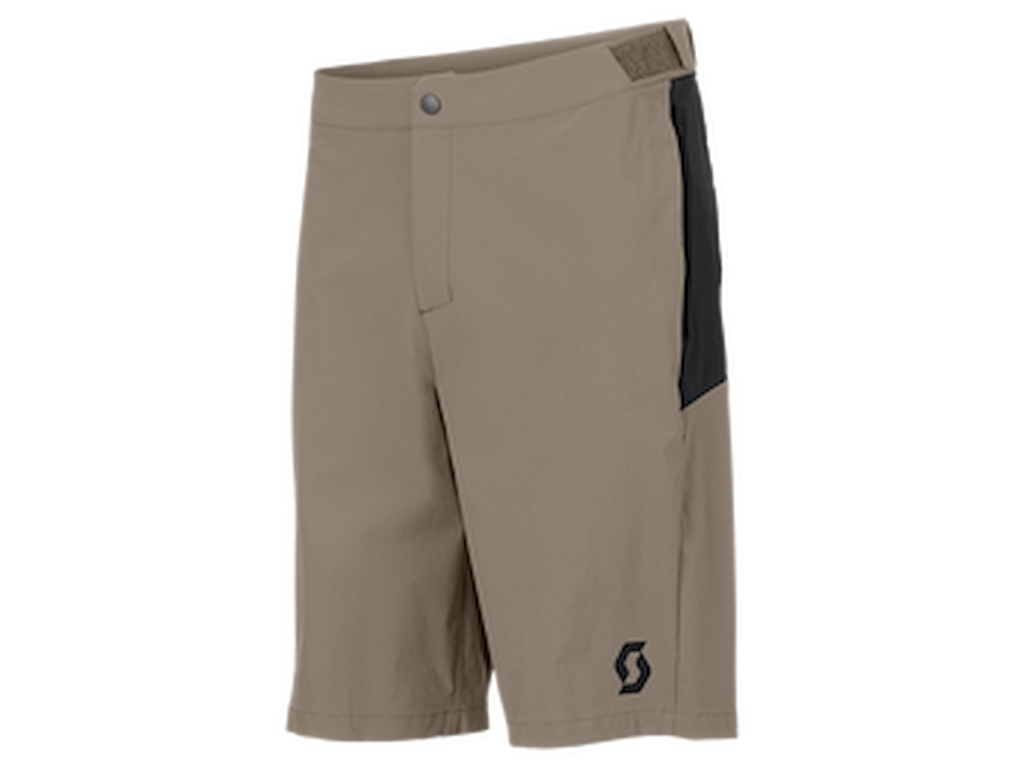 SCOTT Vertic LT cykelshorts med inlägg beige/svart herr SCOTT Vertic LT cykelshorts med inlägg beige/svart herr