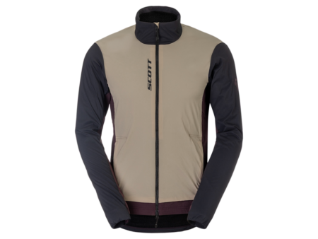 SCOTT Vertic Pro Alpha Jacket - Cykeljakke - Herre - Portobello Beige/Sort - Str. XL