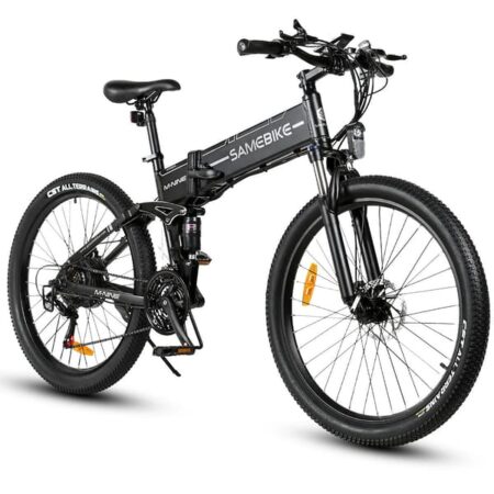 Samebike LO26-II-YD Sikker Pålidelig Hydraulisk Bremse Elektrisk Mountainbike 26 Tommer 900W Bagmotor 48V 14Ah Batteri Dobbelt affjedring til al slags vejr Stoppekraft