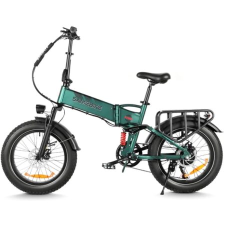 Samebike RS-A02 Pro All Terrain Fat Dæk Folde El-cykel 20x4,0 tommer 48V 15Ah aftageligt batteri Mountain E-Bike til enhver overflade
