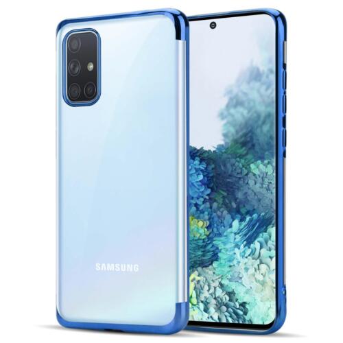 Samsung Galaxy Note 10 Lite (6... Slim TPU Phone Case Cover (Blue)