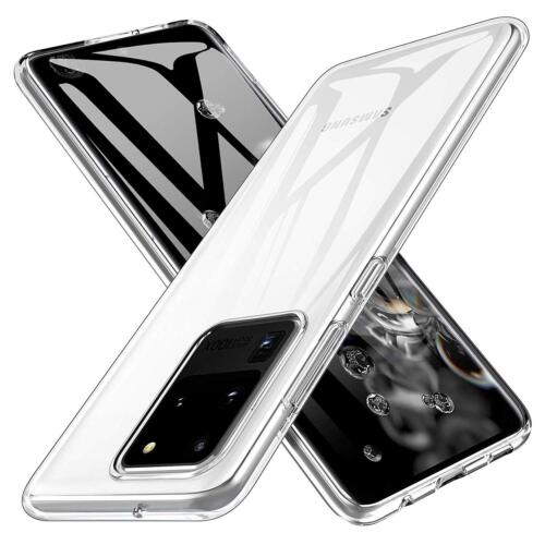 Samsung Galaxy S20 Ultra (6.9"... Slim Bling Shockproof Phone Case Cover (Clear)