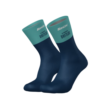 Santini Trek Driftless Team Replica cykelstrømper - Dark Blue - XS/S