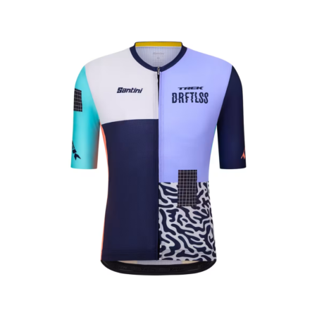Santini Trek Driftless Team Replica cykeltrøje - Dark Blue - XXL - Cykeltilbehør