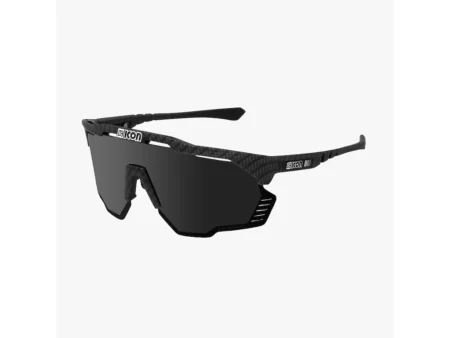 Scicon Aeroshade Kunken cykelbriller carbon matt/multimirror silver
