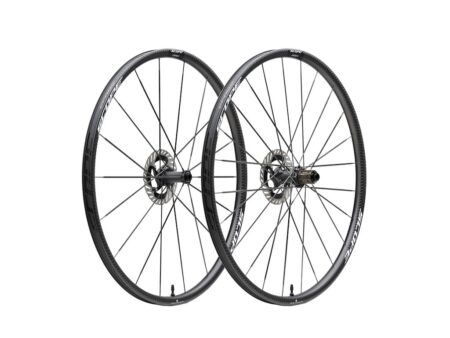 Scope Artech 2 disc hjulsæt 700c 22mm Shimano body black decals carbon