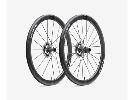 Scope Artech 4.A disc hjulsæt 700c 45mm Shimano body white decals carbon