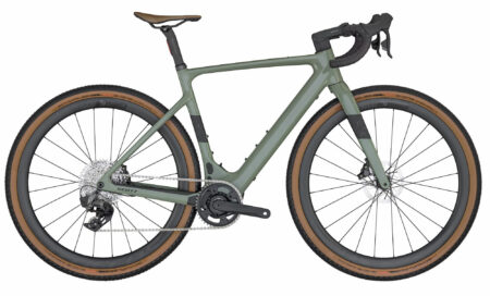 Scott Solace Gravel eRIDE 20 Undergrowth Green 2024 28"; 360 Wh Diamant