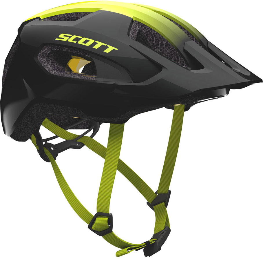 Scott Supra Plus Cykelhjelm Black/Radium Yellow Scott Supra Plus Cykelhjelm Black/Radium Yellow