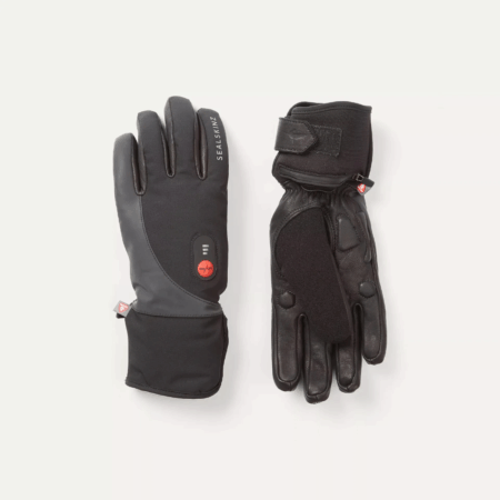 Sealskinz Upwell Vandtætte Cykelhandsker Sort