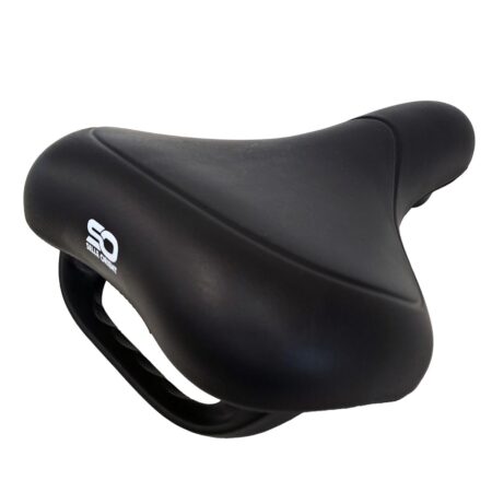Selle Orient E-Comfort Cykelsadel, Sort med håndtag