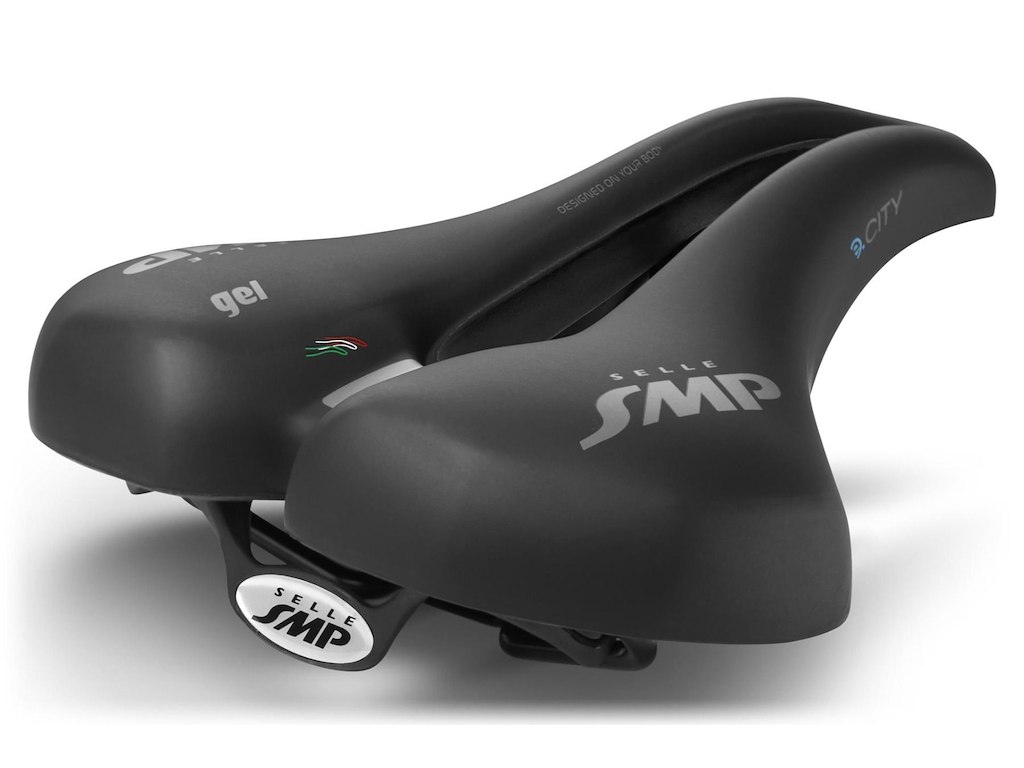 Selle SMP E-CITY sadel till elcykel svart Selle SMP E-CITY sadel till elcykel svart