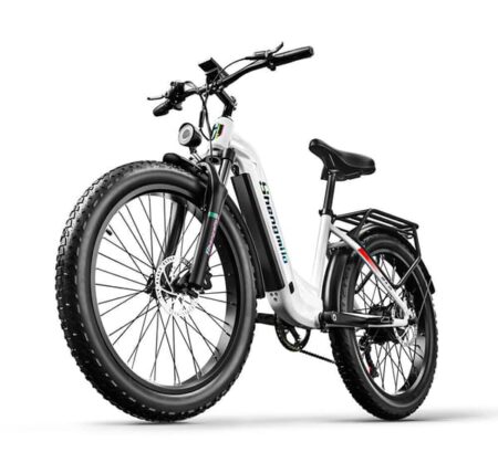 Shengmilo MX06 - Fabriksdirekte: Kraftfuld 26" elcykel med 1000W motor, 45 km/t, 48V 17,5Ah batteri, 90 km rækkevidde & 26×3,0" fedtdæk - perfekt til pendlere og eventyrere