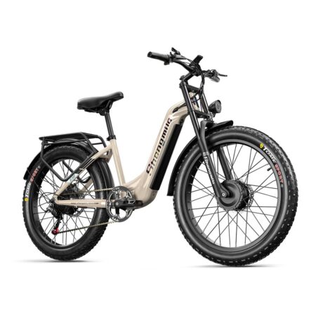 Shengmilo S700 Ebike Elcykel Voksen 2*1000W Bafang Motor Elcykel Mænd Fat Bike 48V17.5AH Aftageligt batteri E Bike Mountainbike