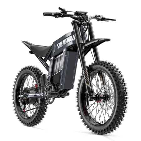 Shengmilo S900 Pro 2026 Elcykel 3000W Motor 60V 35Ah Stort Batteri 19" Fat Tire El-Mountainbike
