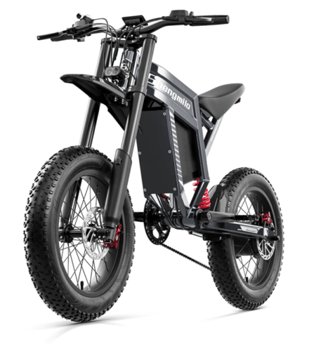 Shengmilo S900 Pro 3000W 60V 35Ah elcykel - 65 km/t, 65 km rækkevidde, 150 Nm drejningsmoment & SHIMANO 7-trins - Maksimal køreglæde og kontrol