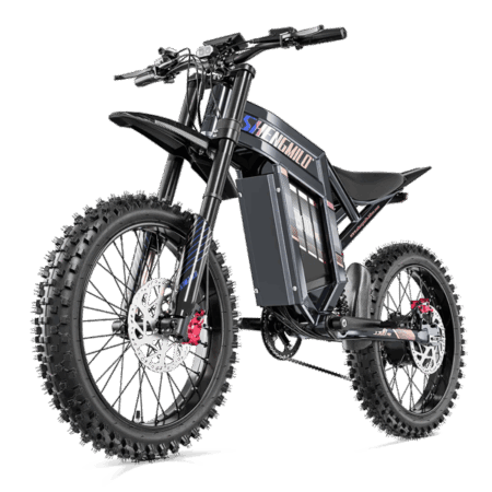 Shengmilo S900PRO Voksen Elektrisk Motorcykel 3000W Elmotorcykel 60V 35AH Batteri Terrængående Elmotorcykeldæk