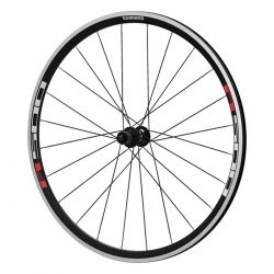 Shimano Baghjul 10s Sort/rød Wh-r501-a Til Dæk Og Slange - Cykelhjul