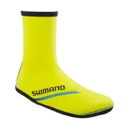 Shimano Dual Fit Thermal Shoe Cover Neon Yellow Xxxl (shoe 50-52) - Cykelsko overtræk