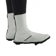 Shimano Dual H2o Shoe Cover Light Gray M (shoe 40-41) - Cykelsko overtræk