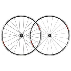 Shimano Hjulsæt 10s Sort/rød Wh-r501 Til Dæk Og Slange - Cykelhjul