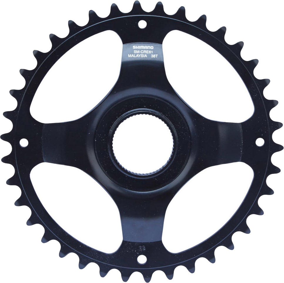 Shimano STEPS SM-CRE60 Klinge 38T til FC-E6000 E-bike Motor uden Kædeskærm Shimano STEPS SM-CRE60 Klinge 38T til FC-E6000 E-bike Motor uden Kædeskærm