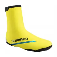 Shimano Skoovertræk Thermal Road Neongul S (37-40) - Cykelsko overtræk