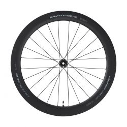 Shimano Wheel Front R9270-c60 Carb Tubular Disc Br Ethru - Cykelhjul