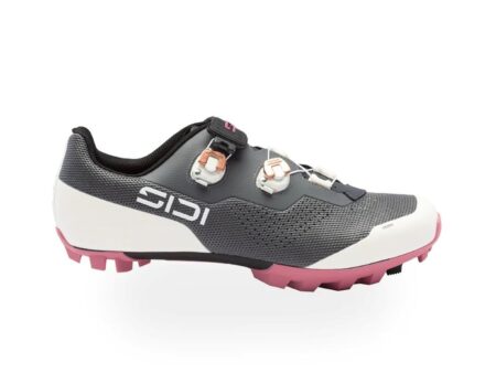 Sidi Dominator X cykelsko gravel anthracite ice white dame