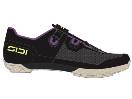 Sidi Ravix cykelsko gravel black/dark sand unisex