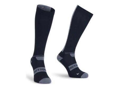 SpatzWear HOTSOKZ - Cykelstrømper - Merino - Sort - Str. LXL