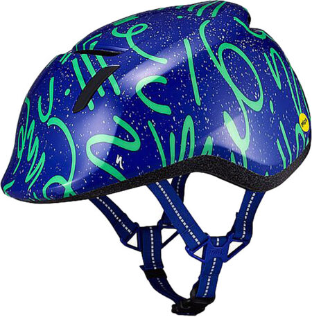 Specialized Mio 2 MIPS Cykelhjelm - Sapphire/Electric Green