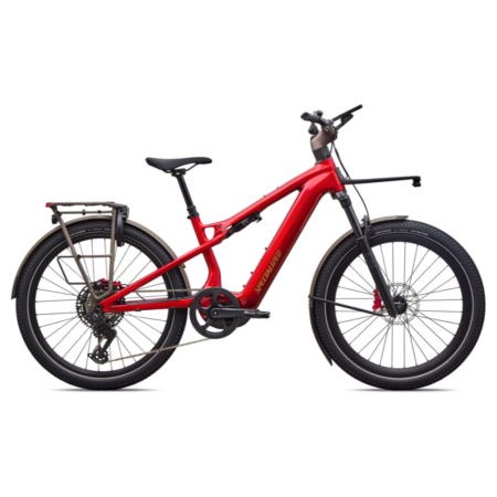 Specialized Turbo Vado 3 X 6.0 - Gloss Ruby Metallic / Gloss Gold Foil - S - Cykel