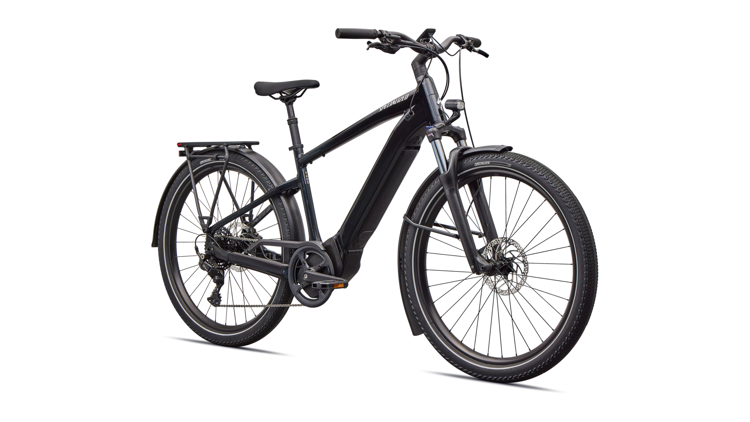 Specialized - Turbo Vado 4.0 - Gloss Castblack - S - Elcykel Specialized - Turbo Vado 4.0 - Gloss Castblack - S - Elcykel