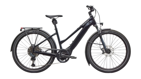 Specialized Turbo Vado 5.0 Step-Through - 2026 - Gloss Castblack / Satin Silver Reflective - L - Cykel