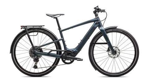 Specialized Turbo Vado SL 2 5.0 - Satin Deep Lake Metallic / Black Liquid Metal Frost - S - Cykel Specialized Turbo Vado SL 2 5.0 - Satin Deep Lake Metallic / Black Liquid Metal Frost - S - Cykel