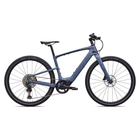 Specialized Turbo Vado SL 2 6.0 Carbon - Satin Grey Blue / Desert Metallic - S - Cykel