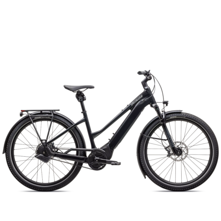 Specialized Vado 5.0 IGH Step Through - 2025 - Gloss Castblack / Satin Silver Reflective - L - Cykel