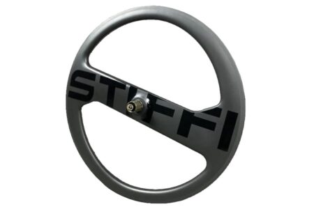 Stiffi 2 Spoke Road Single-Speed Baghjul - Sort (fælgbremse + quick release)