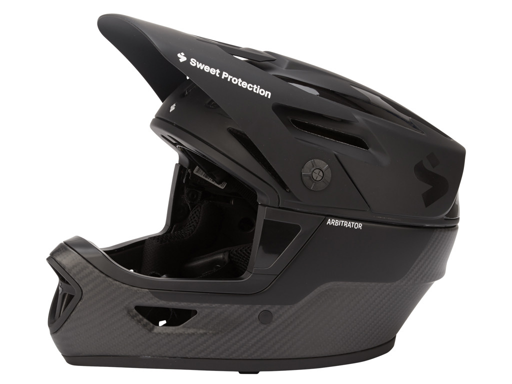 Sweet Protection Arbitratorips cykelhjelm MIPS matte black/natural carbon Sweet Protection Arbitratorips cykelhjelm MIPS matte black/natural carbon