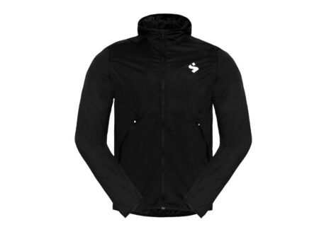 Sweet Protection Hunter Hooded Wind Jacket - Cykeljakke - Sort - Herre - L