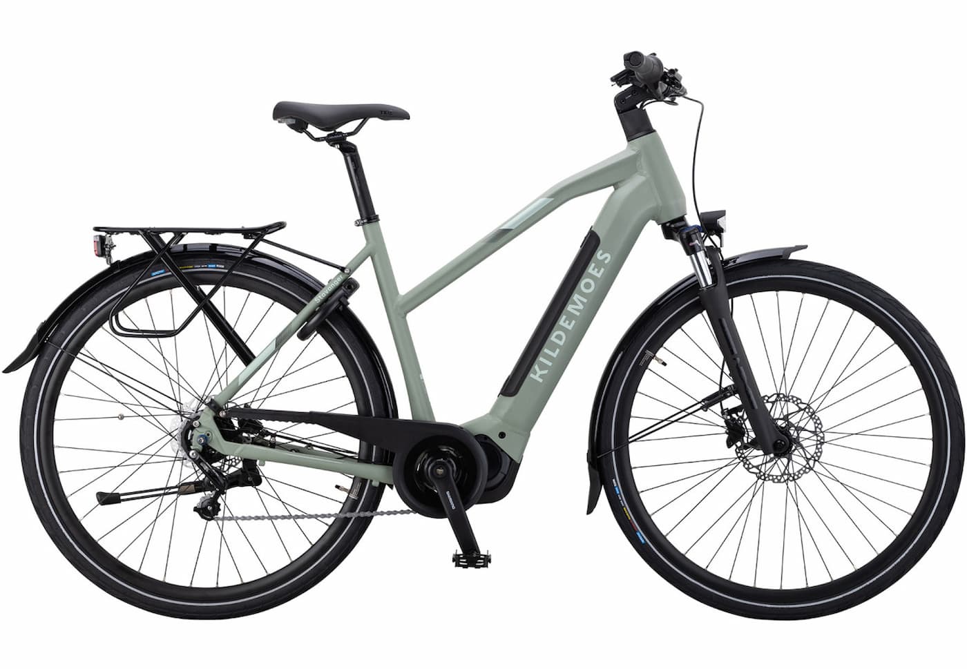 TILBUD | Kildemoes Stavanger Shimano Dame Elcykel Grøn 51 TILBUD | Kildemoes Stavanger Shimano Dame Elcykel Grøn 51